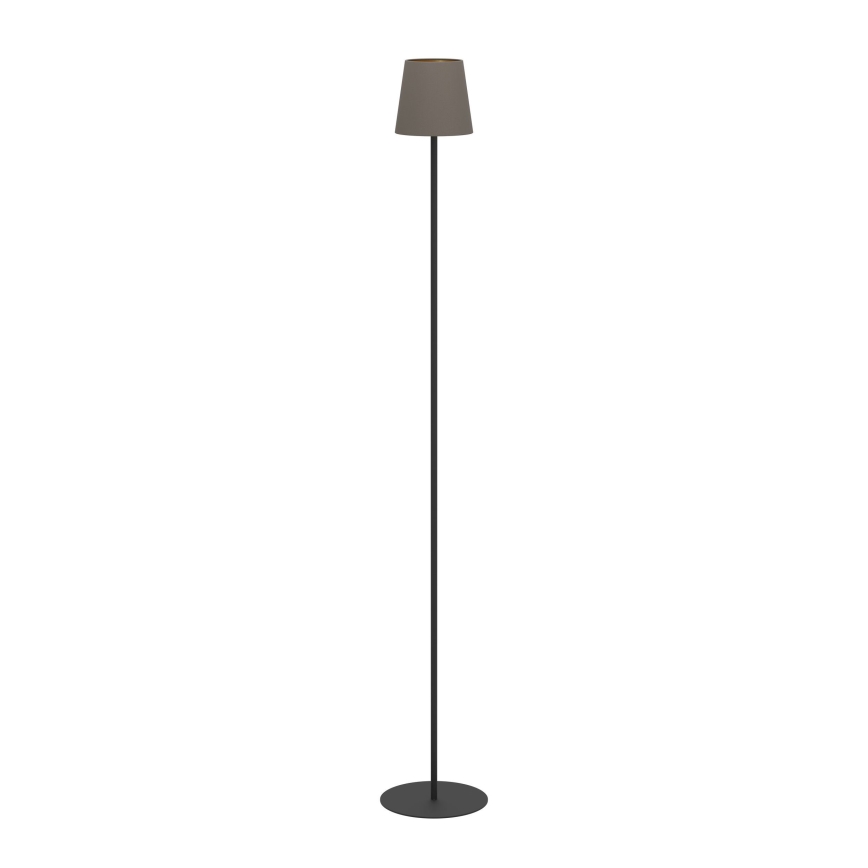 Eglo - Stojacia lampa 1xE14/7,5W/230V čierna/hnedá