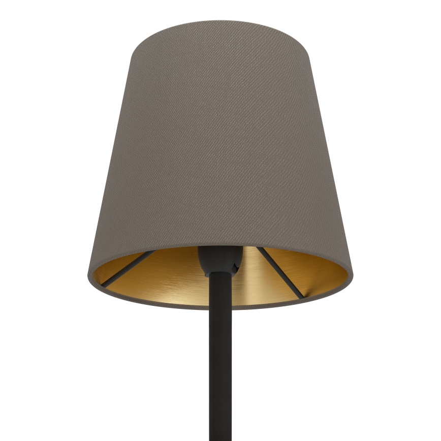 Eglo - Stojacia lampa 1xE14/7,5W/230V čierna/hnedá