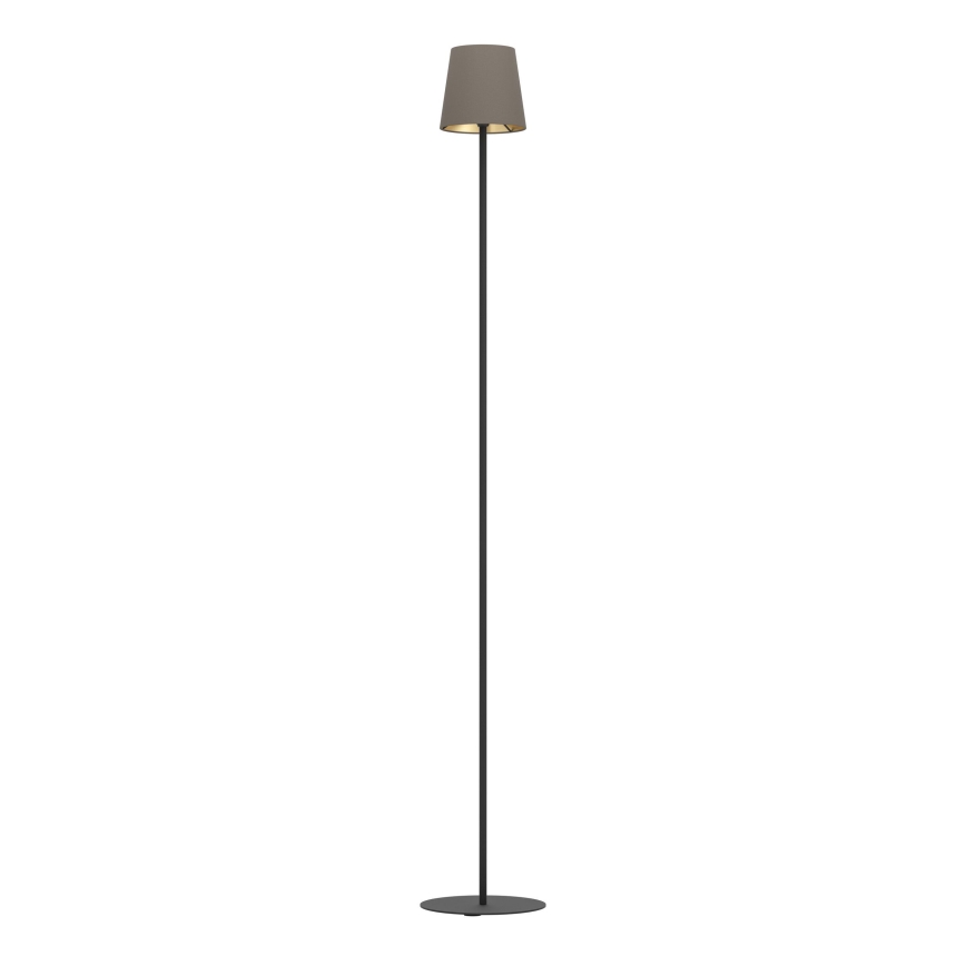 Eglo - Stojacia lampa 1xE14/7,5W/230V čierna/hnedá