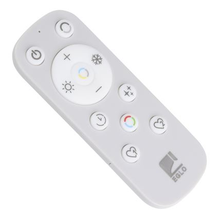 Eglo - SADA 3x LED RGBW stmievateľné kúpeľňové zapustené svietidlo LED/3,8W/230V 2700-6500K IP44 + diaľkové ovládanie