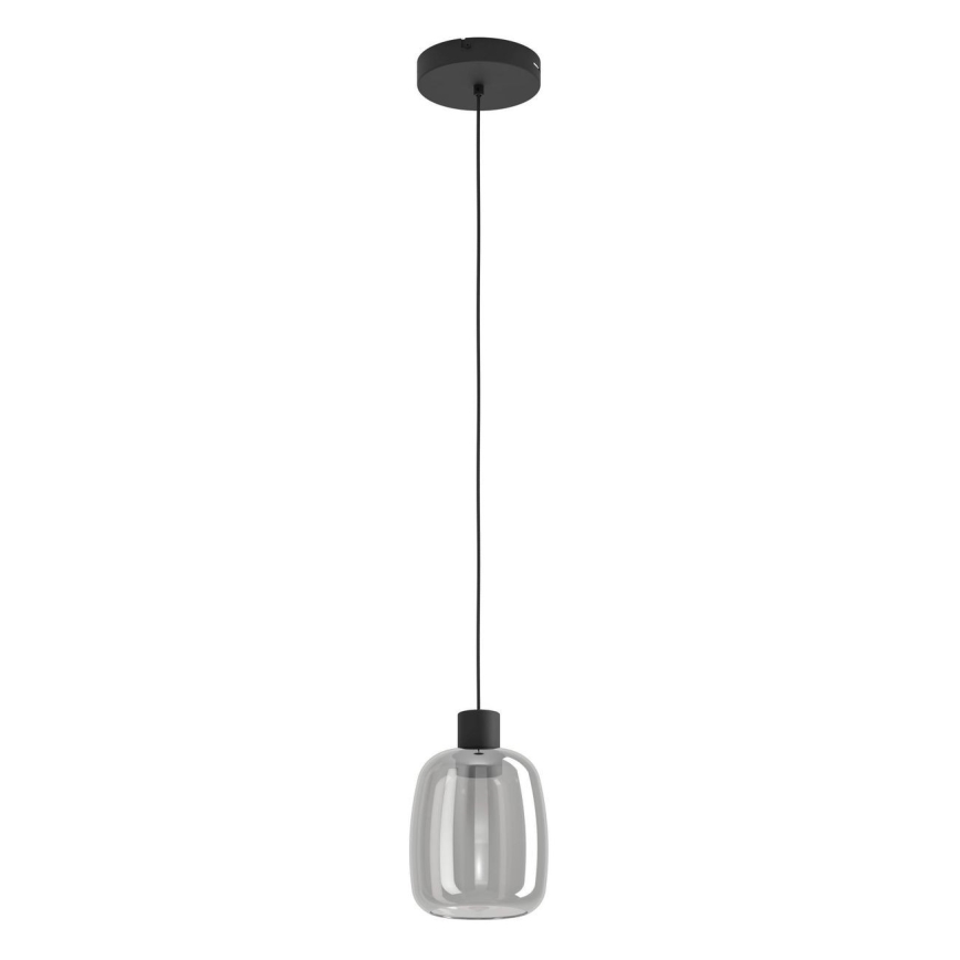 Eglo - LED RGBW Stmievateľný luster na lanku LED/3,7W/230V 2700-6500K čierna ZigBee