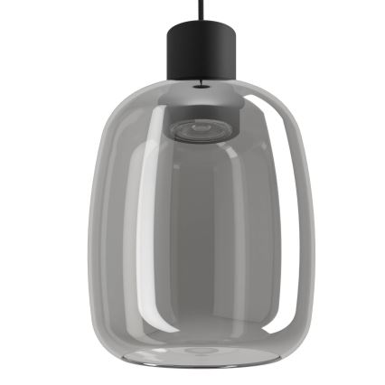 Eglo - LED RGBW Stmievateľný luster na lanku LED/3,7W/230V 2700-6500K čierna ZigBee