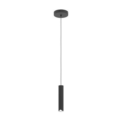 Eglo - LED RGBW Stmievateľný luster na lanku LED/3,7W/230V 2700-6500K čierna