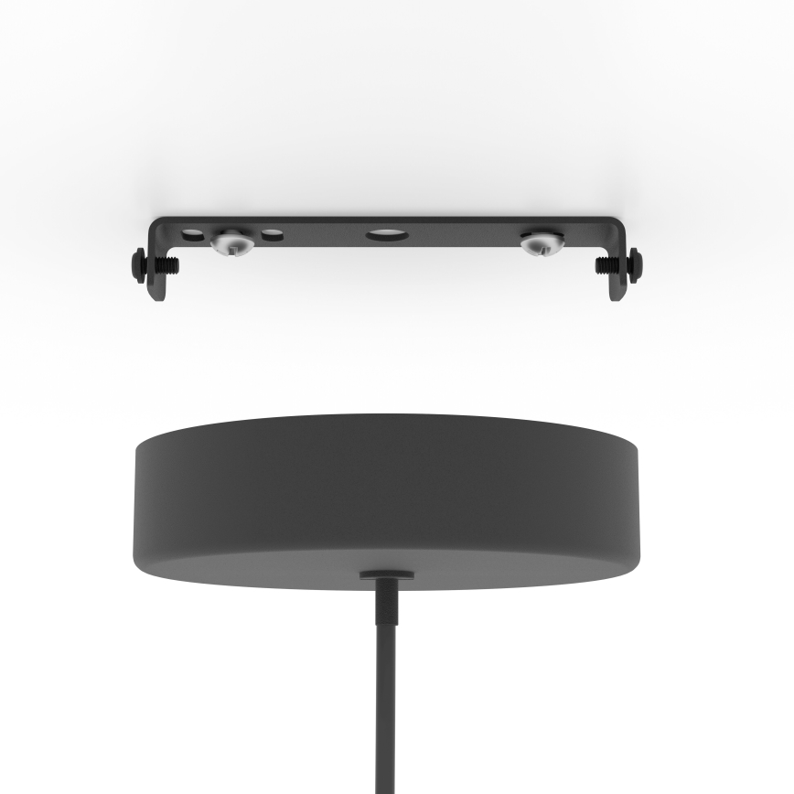 Eglo - LED RGBW Stmievateľný luster na lanku LED/3,7W/230V 2700-6500K čierna