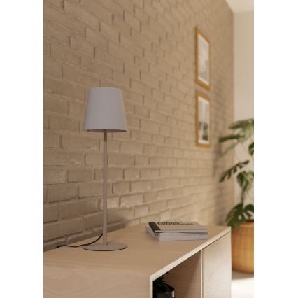 Eglo - Stolná lampa 1xE14/40W/230V krémová/biela