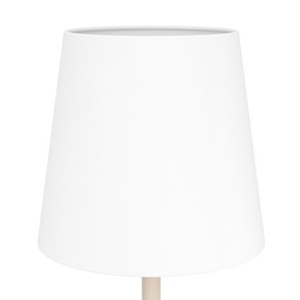 Eglo - Stolná lampa 1xE14/40W/230V krémová/biela