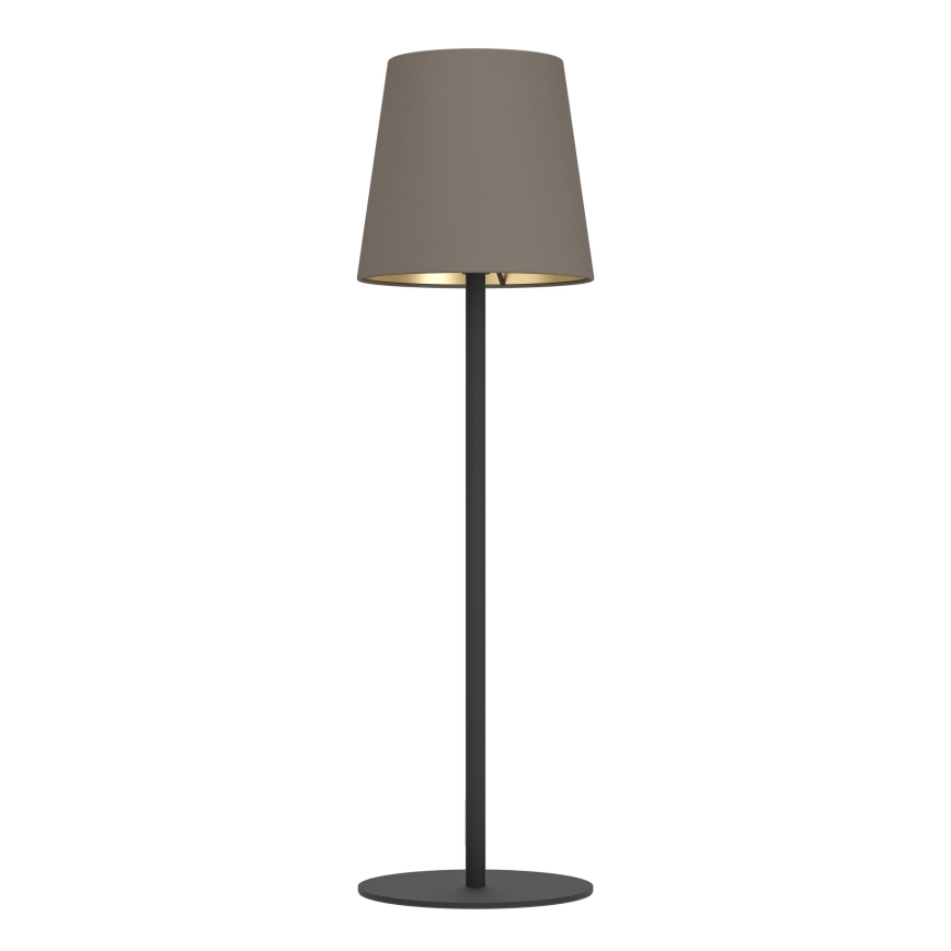 Eglo - Stolová lampa 1xE14/40W/230V čierna/hnedá