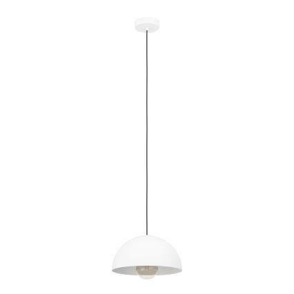 Eglo - Luster na lanku 1xE27/40W/230V pr. 30 cm biela