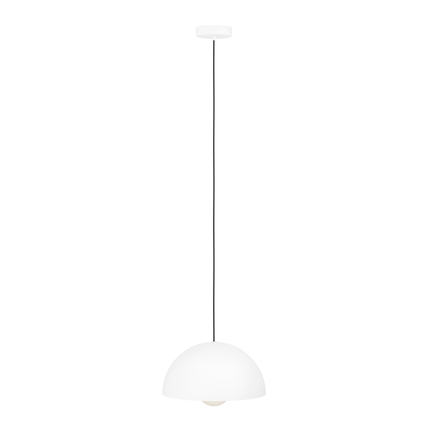 Eglo - Luster na lanku 1xE27/40W/230V pr. 30 cm biela