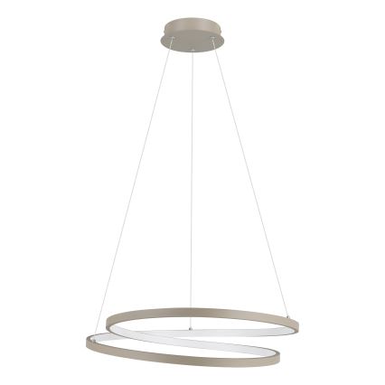 Eglo - LED Luster na lanku LED/36W/230V 3000K béžová