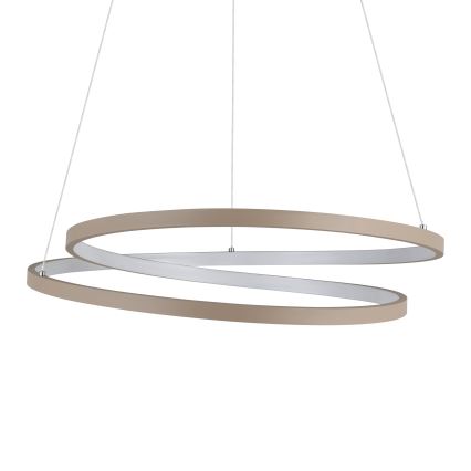 Eglo - LED Luster na lanku LED/36W/230V 3000K béžová