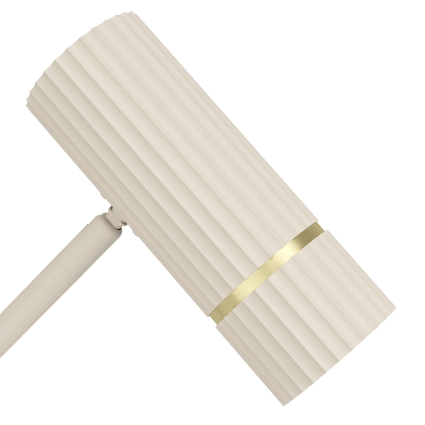 Eglo - LED Stolná lampa 1xGU10/5W/230V 3000K béžová