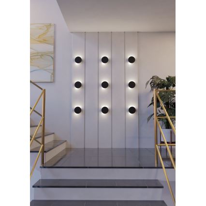 Eglo - LED Nástenné svietidlo LED/4W/230V 3000K čierna