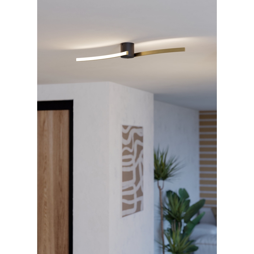 Eglo - LED Stropné svietidlo LED/12W/230V 4000K zlatá