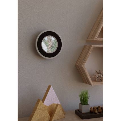 Eglo - LED Nástenné svietidlo LED/12W/230V 4000K čierna
