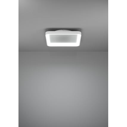 Eglo - LED Stmievateľné stropné svietidlo LORETELLO LED/12W/230V biela + diaľkové ovládanie