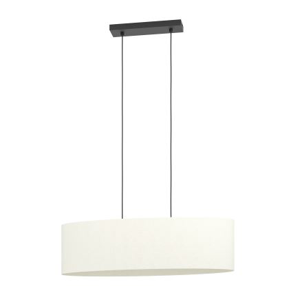 Eglo - Luster na lanku 2xE27/60W/230V biela