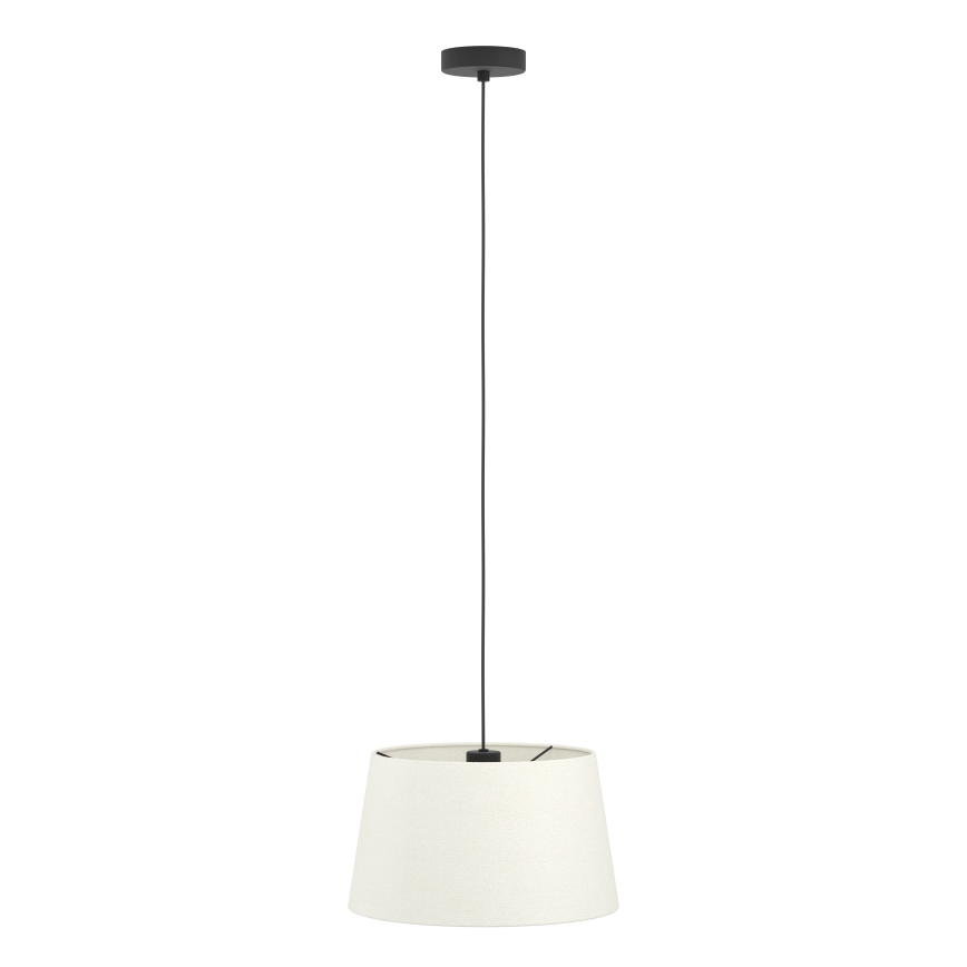 Eglo - Luster na lanku 1xE27/60W/230V biela