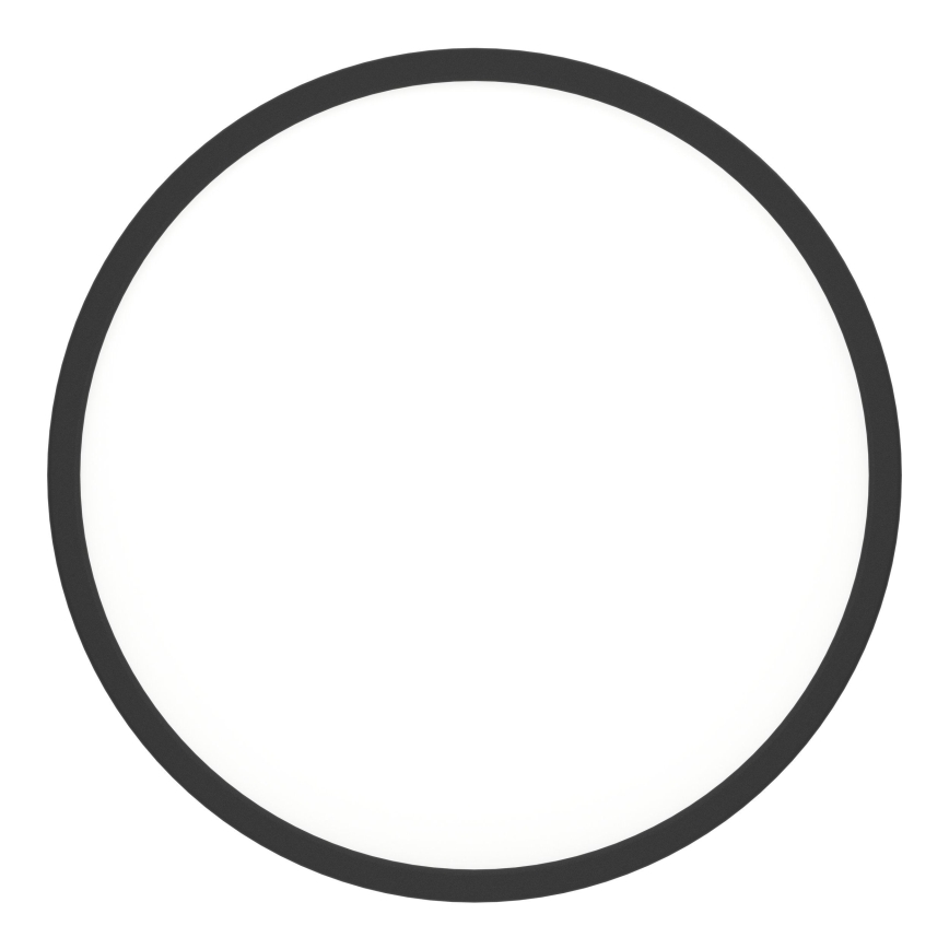 Eglo - LED Stropné svietidlo LED/17W/230V 2700/4000/6500K pr. 38,9 cm čierna