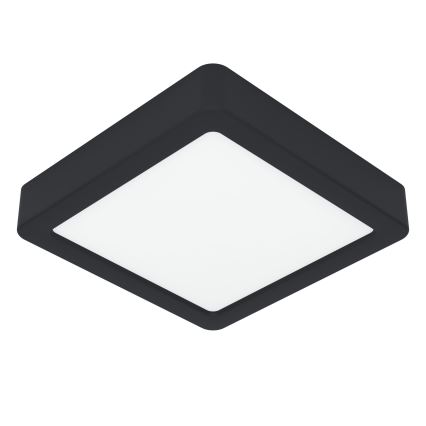 Eglo - LED Stropné svietidlo LED/7W/230V 2700/4000/6500K 15x15cm čierna