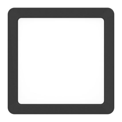 Eglo - LED Stropné svietidlo LED/7W/230V 2700/4000/6500K 15x15cm čierna