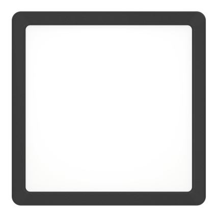 Eglo - LED stropné svietidlo LED/10,5W/230V 2700/4000/6500K 22x22cm čierne