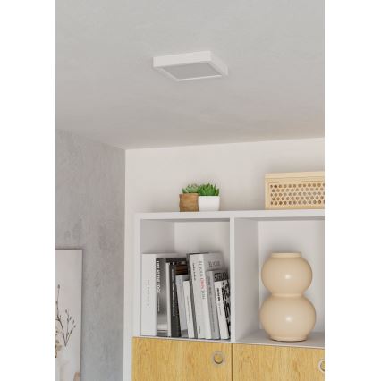 Eglo - LED stropné svietidlo LED/7W/230V 2700/4000/6500K 15x15 cm biela