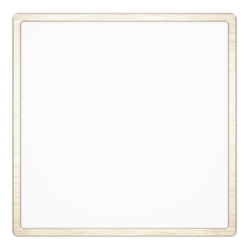 Eglo - LED stropné svietidlo LED/17,5W/230V 2700/4000/6500K 39x39 cm matný chróm