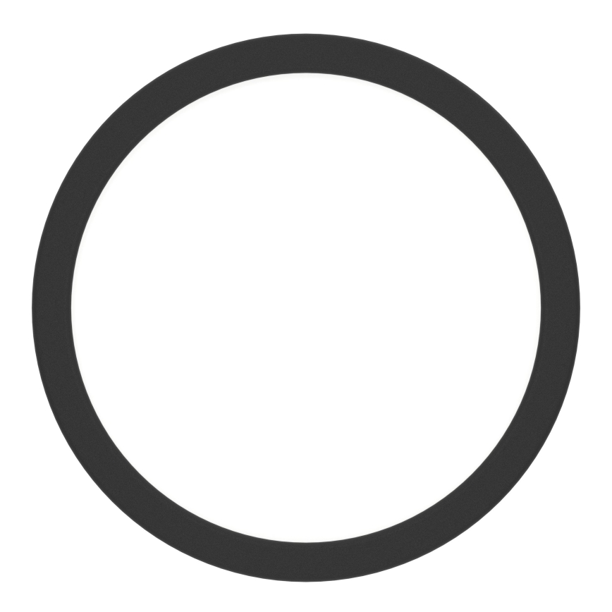 Eglo - LED kúpeľňové stropné svietidlo LED/11,5W/230V pr. 21,1 cm IP44 čierne