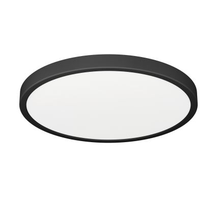 Eglo - LED Kúpeľňové stropné svietidlo LED/14,2W/230V 2700/4000/6500K pr. 27,8 cm IP44 čierna