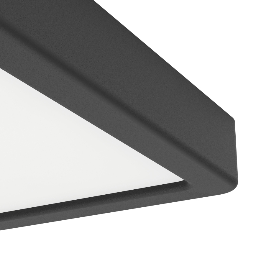 Eglo - LED Kúpeľňové stropné svietidlo LED/7W/230V 2700/4000/6500K 15x15 cm IP44 čierne