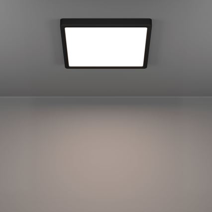 Eglo - LED kúpeľňové stropné svietidlo LED/13W/230V 29x29 cm IP44 čierna