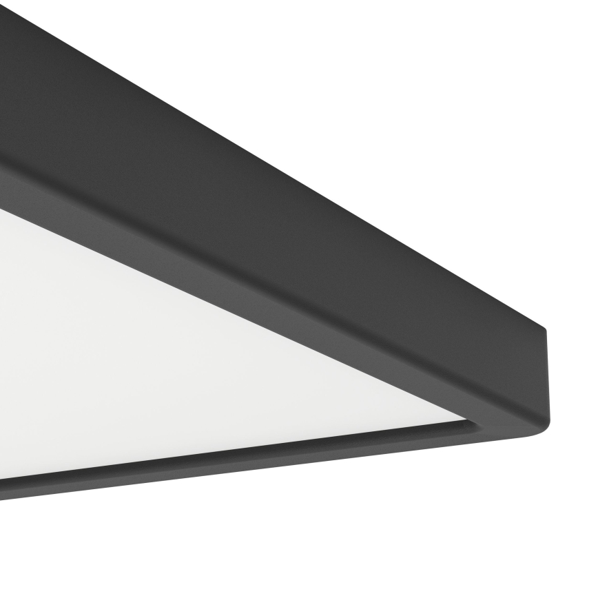 Eglo - LED Kúpeľňové stropné svietidlo LED/13W/230V 2700/4000/6500K 29x29 cm IP44 čierne