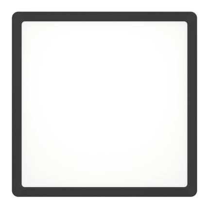 Eglo - LED Kúpeľňové stropné svietidlo LED/13W/230V 2700/4000/6500K 29x29 cm IP44 čierne