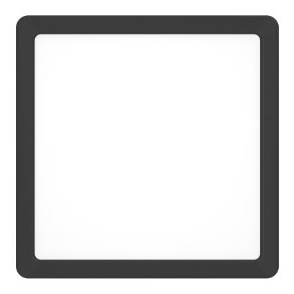 Eglo - LED RGBW stmievateľné kúpeľňové stropné svietidlo LED/10,5W/230V 2700-6500K 22x22 cm IP44 čierna