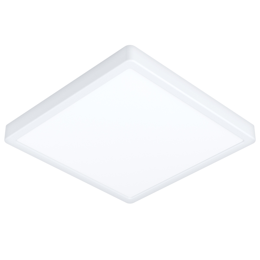 Eglo - LED RGBW stmievateľné stropné svietidlo do kúpeľne LED/13,5W/230V 2700-6500K 29,5x29,5 cm IP44 biela