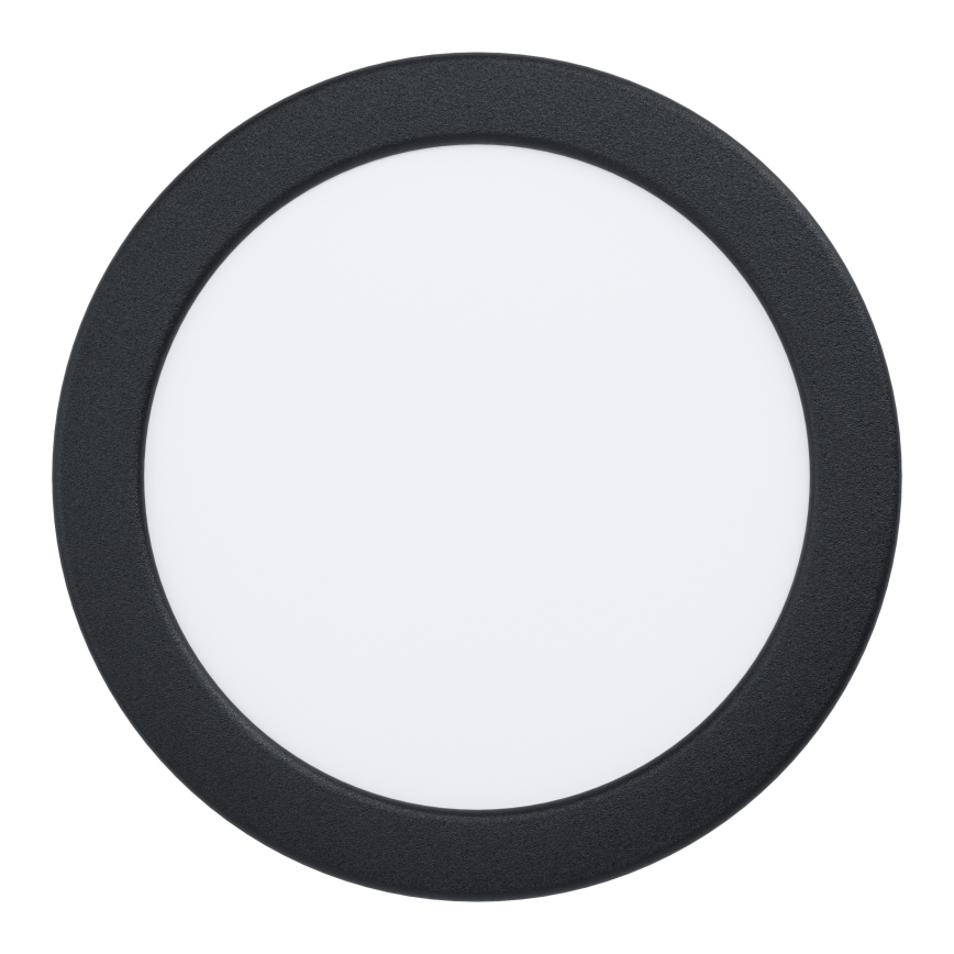 Eglo - LED Podhľadové svietidlo LED/10,5W/230V 2700/4000/6500K pr. 16,8 cm čierna