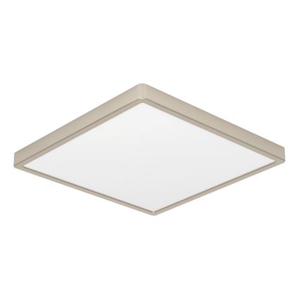 Eglo - LED RGBW Stmievateľné kúpeľňové stropné svietidlo LED/17,8W/230V 2700-6500K 39x39 cm IP44 matný chróm
