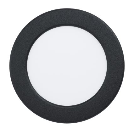 Eglo - LED RGBW stmievateľné kúpeľňové podhľadové svietidlo LED/5W/230V 2700-6500K priemer 12 cm IP44 čierne