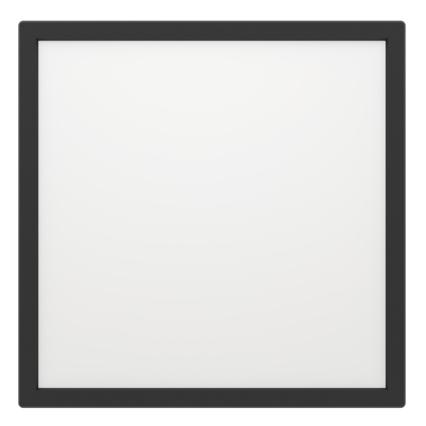 Eglo - LED Kúpeľňové stropné svietidlo LED/13,4W/230V 2700/4000/6500K 29x29 cm IP44 čierna