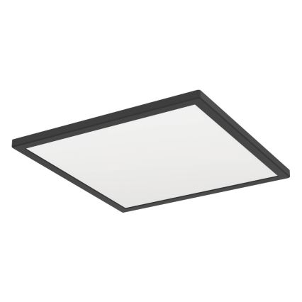 Eglo - LED Kúpeľňové stropné svietidlo LED/17,6W/230V 2700/4000/6500K 39x39 cm IP44 čierna