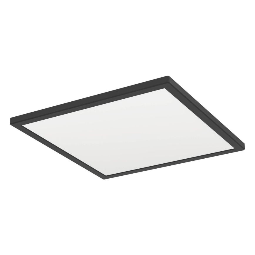 Eglo - LED Kúpeľňové stropné svietidlo LED/17,6W/230V 2700/4000/6500K 39x39 cm IP44 čierna
