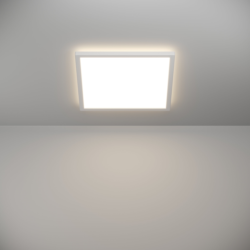 Eglo - LED Kúpeľňové stropné svietidlo LED/17,6W/230V 2700K/4000K/6500K 39x39 cm IP44 biela