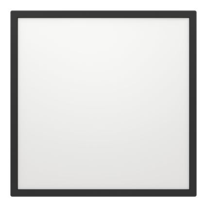 Eglo 901457 - LED Stmievateľné kúpeľňové stropné svietidlo LED/17W/230V 2700-6500K 50x50 cm IP44 čierna + diaľkové ovládanie