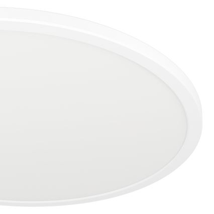 Eglo - LED Stmievateľné kúpeľňové stropné svietidlo LED/16,8W/230V 2700-6500K pr.50 cm IP44 biela + diaľkové ovládanie