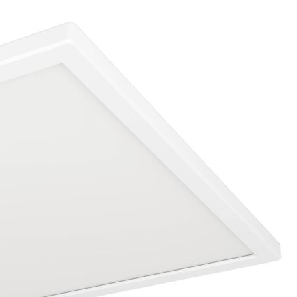 Eglo - LED Stmievateľné kúpeľňové stropné svietidlo LED/17,6W/230V 2700-6500K 39x39 cm IP44 biela + diaľkové ovládanie