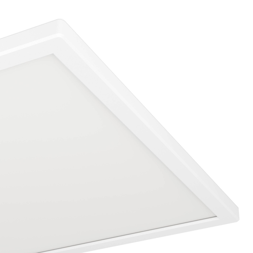 Eglo - LED Stmievateľné kúpeľňové stropné svietidlo LED/17,6W/230V 2700-6500K 39x39 cm IP44 biela + diaľkové ovládanie