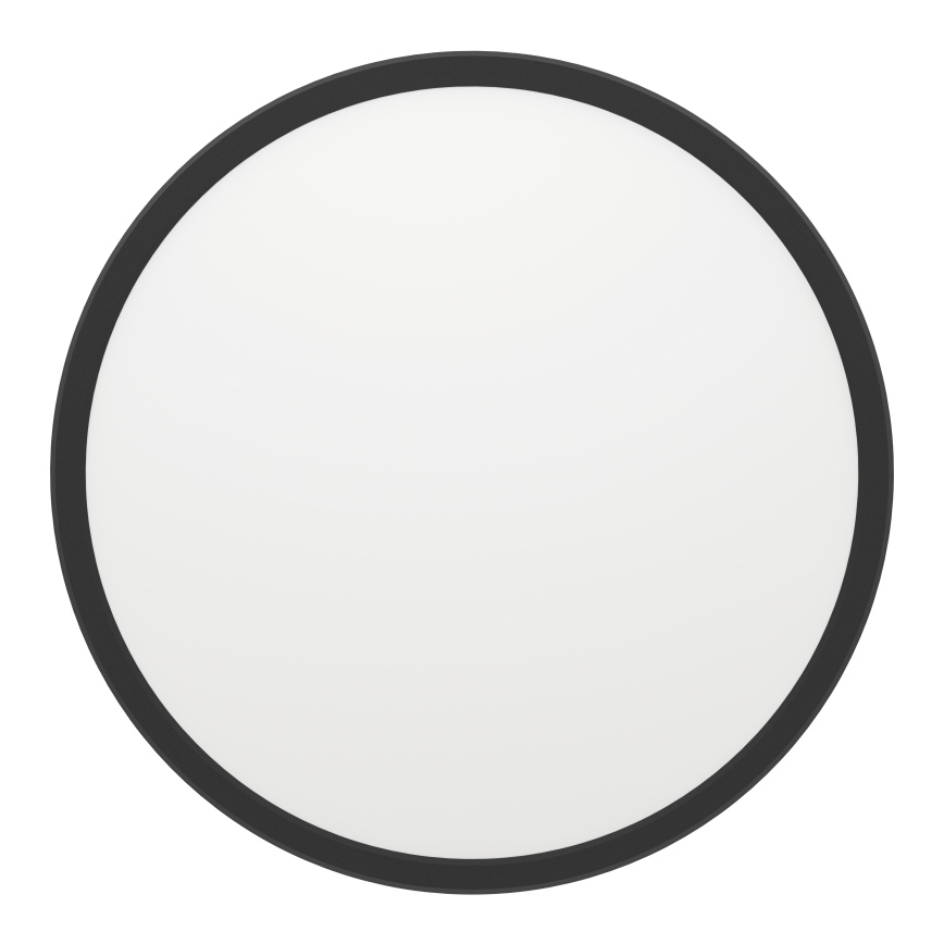 Eglo - LED RGBW Stmievateľné kúpeľňové stropné svietidlo LED/13,9W/230V 2700-6500K pr. 30 cm IP44 čierna ZigBee