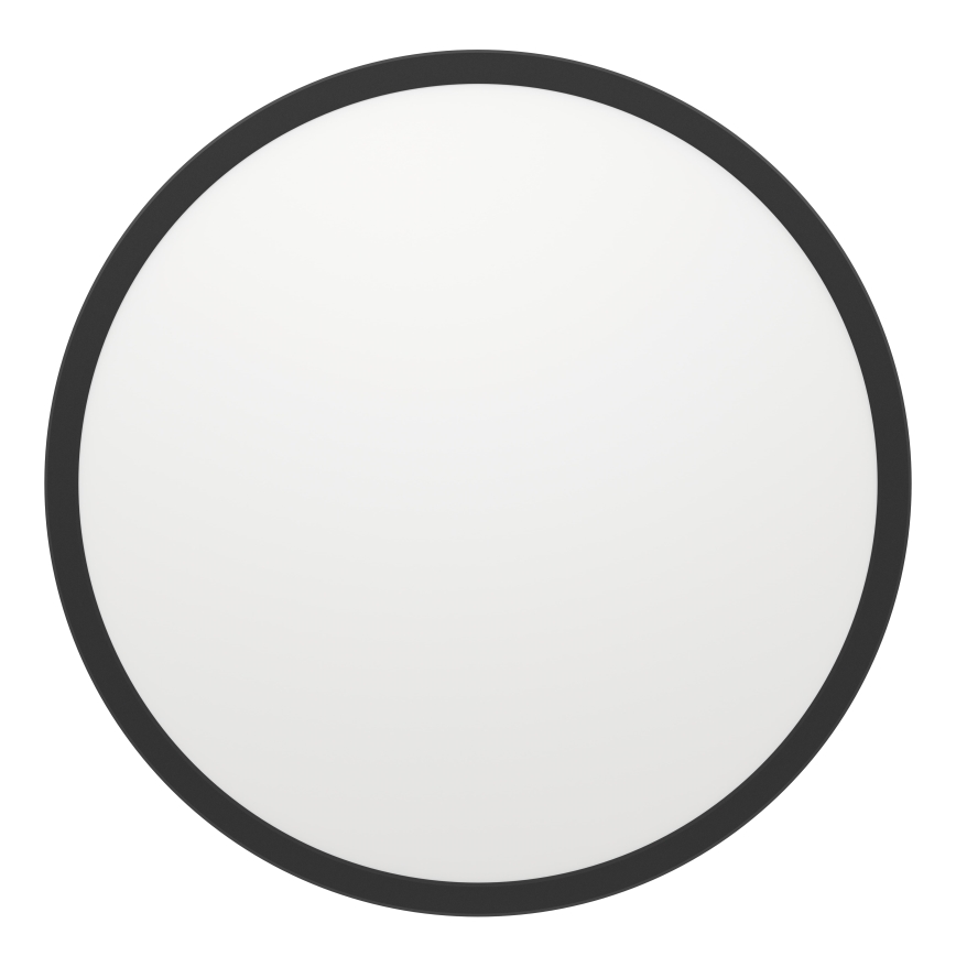 Eglo - LED RGBW Stmievateľné kúpeľňové stropné svietidlo LED/16,8W/230V 2700-6500K pr. 50 cm IP44 čierna ZigBee