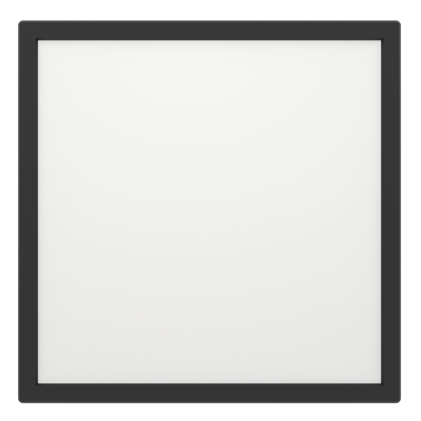 Eglo - LED RGBW Stmievateľné kúpeľňové stropné svietidlo LED/13,4W/230V 2700-6500K 29x29 cm IP44 čierna